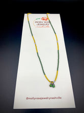 Load image into Gallery viewer, beaded waist chain with turquoise charms