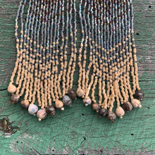 Load image into Gallery viewer, tears of job beaded earrings