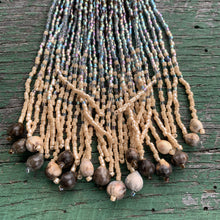 Load image into Gallery viewer, tears of job beaded earrings
