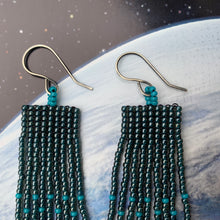 Load image into Gallery viewer, earth & sky beaded earrings