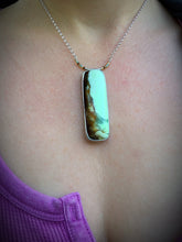 Load image into Gallery viewer, lemon chrysoprase open-backed pendant 420 collection