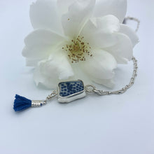 Load image into Gallery viewer, james river pottery long tassel necklace