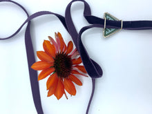 Load image into Gallery viewer, purple velvet ladies beaded bolo