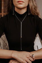 Load image into Gallery viewer, silver bolo slide necklace