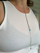 Load image into Gallery viewer, silver bolo slide necklace