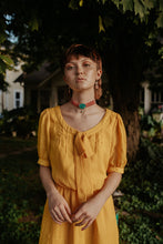 Load image into Gallery viewer, pink turquoise velvet beaded choker