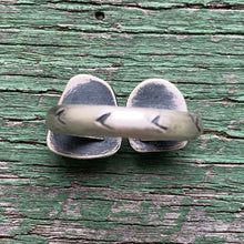 Load image into Gallery viewer, lake glass adjustable ring