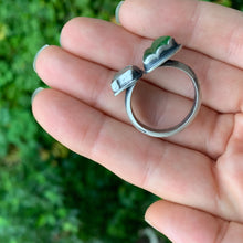 Load image into Gallery viewer, lake glass adjustable ring