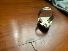 Load image into Gallery viewer, chrysoprase men's ring