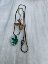 Load image into Gallery viewer, polymer clay and brass 420 unisex necklaces
