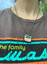Load image into Gallery viewer, polymer clay and brass 420 unisex necklaces
